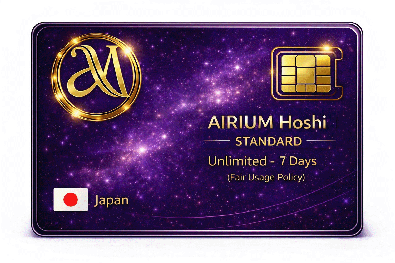 AIRIUM Hoshi Standard eSIM Plan