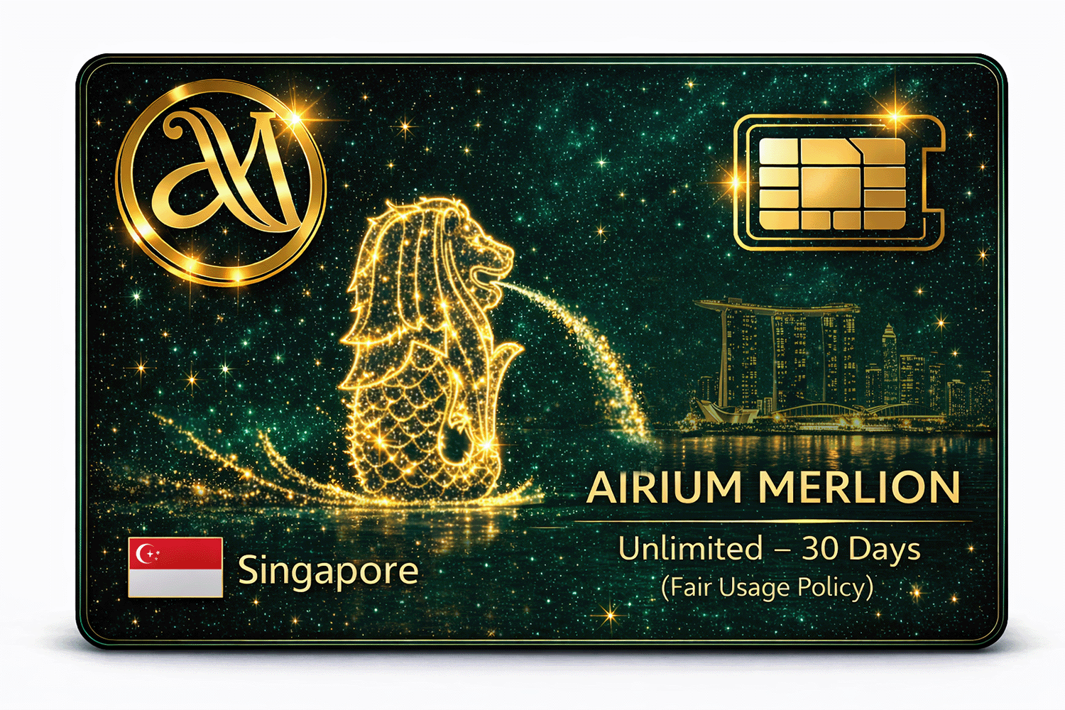 AIRIUM Singa Merlion eSIM Plan